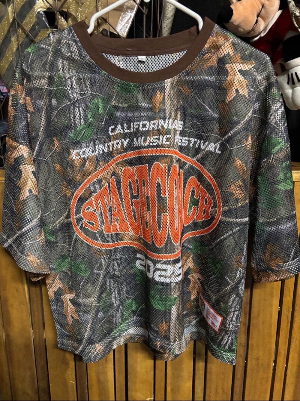 Stage Coach 2025 Camo Mesh Short-Sleeve Top